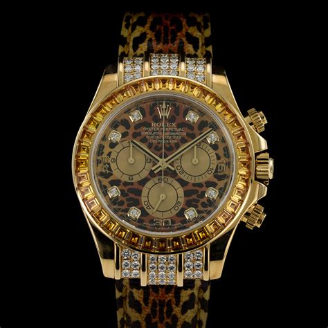 rolex cosmograph daytona leopard special edition yellow gold|Rolex Daytona Cosmograph 116598 SACO Leopard .